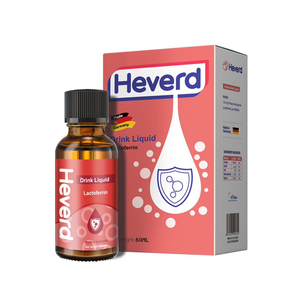 HEVERD lactoferrin compound drink packaging
